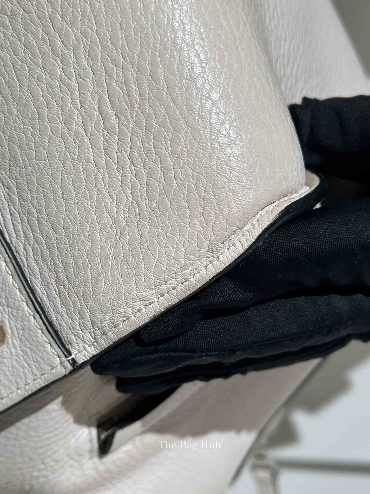 Loewe White Leather Small Hammock Shoulder Bag
