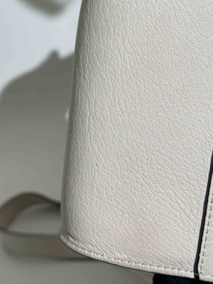 Loewe White Leather Small Hammock Shoulder Bag