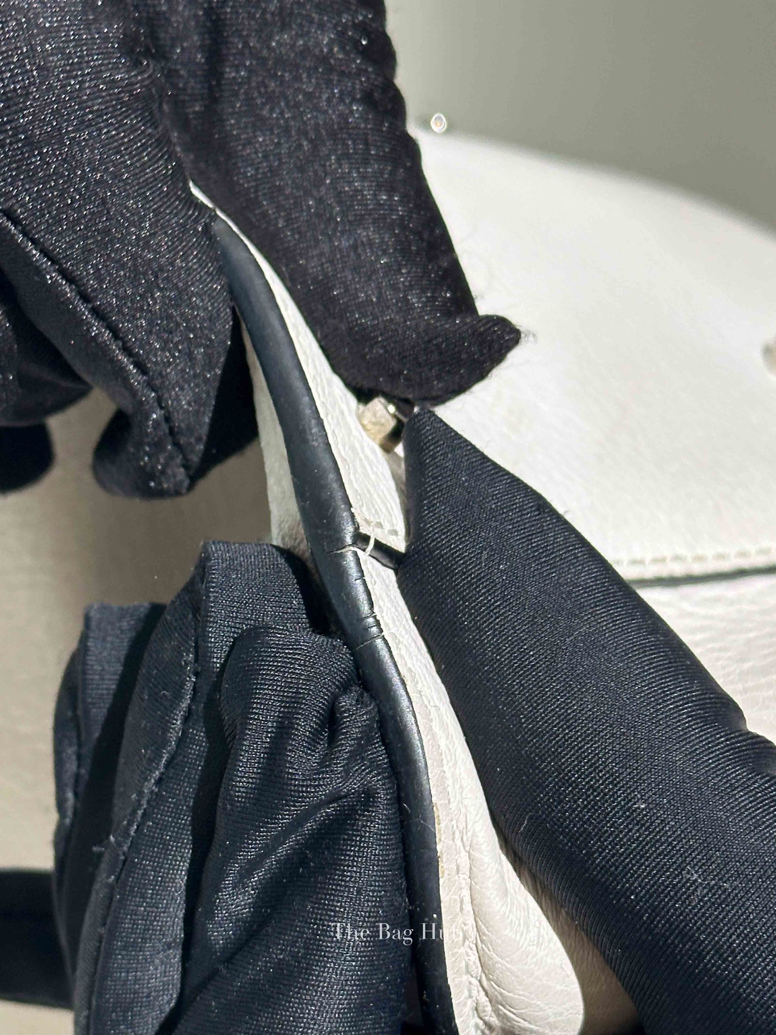 Loewe White Leather Small Hammock Shoulder Bag