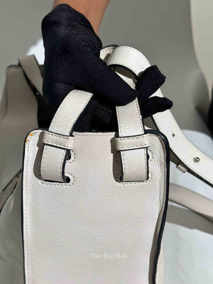 Loewe White Leather Small Hammock Shoulder Bag