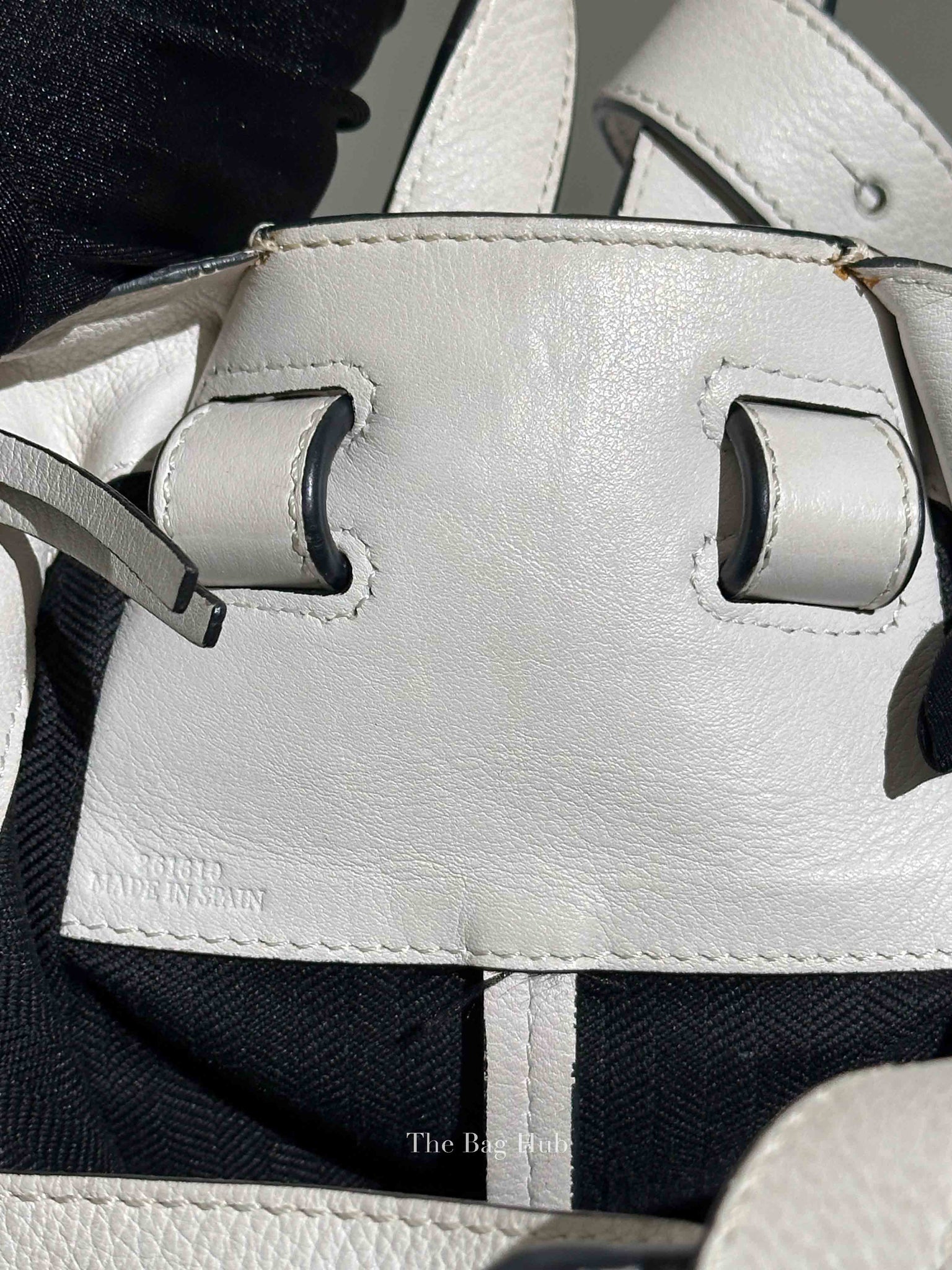Loewe White Leather Small Hammock Shoulder Bag
