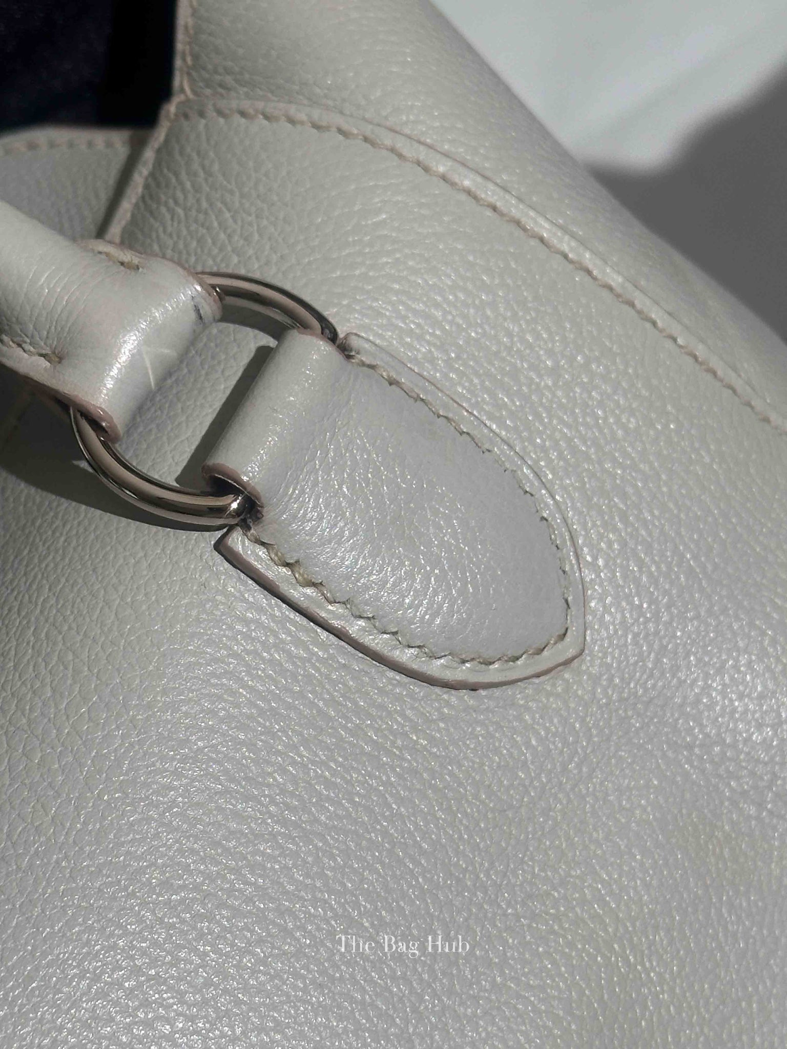 Hermes Gris Pearl Evercolor Toolbox 20 PHW
