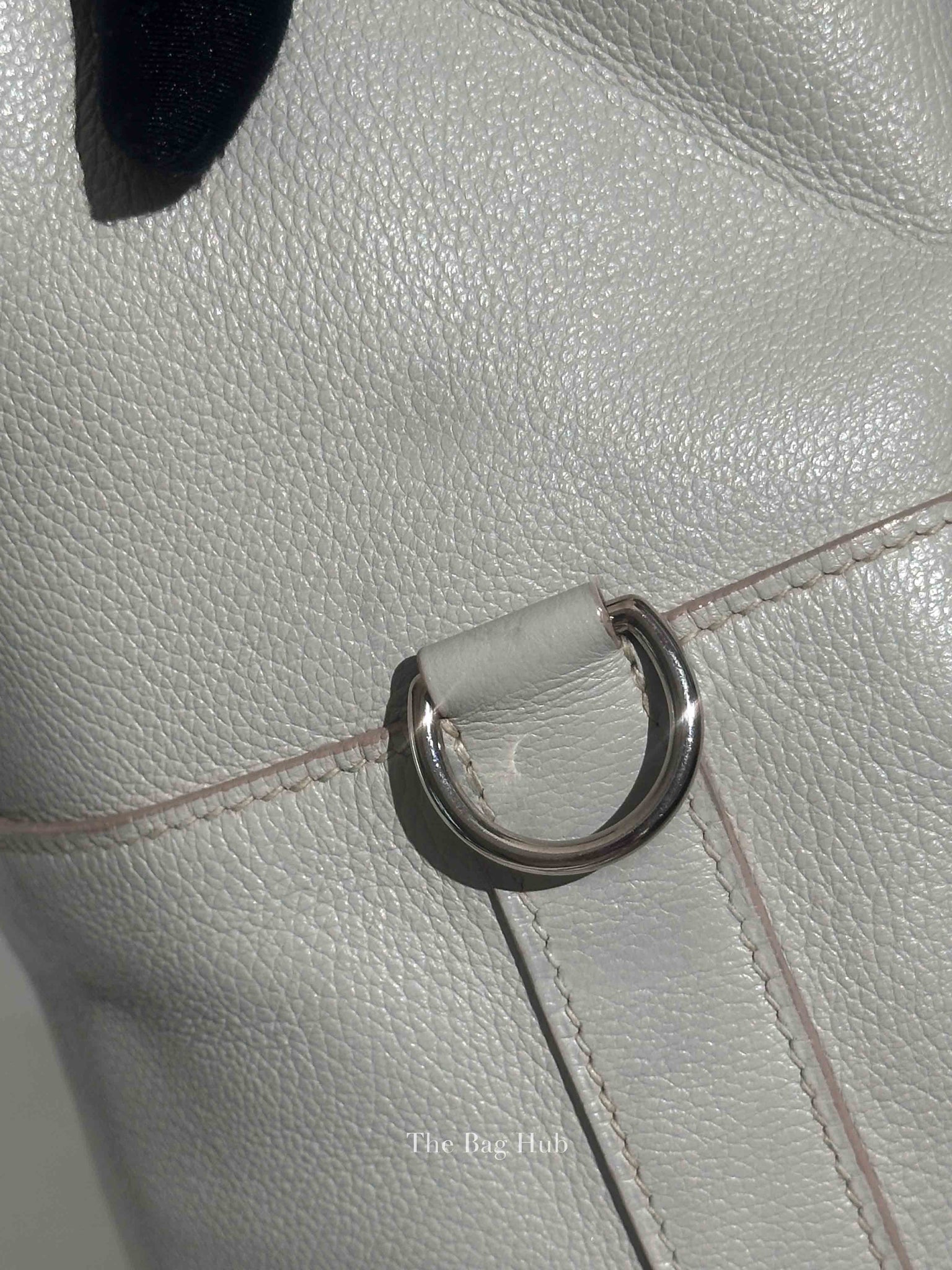 Hermes Gris Pearl Evercolor Toolbox 20 PHW