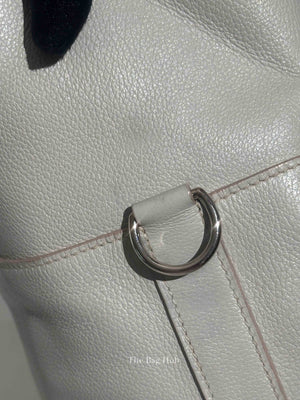 Hermes Gris Pearl Evercolor Toolbox 20 PHW