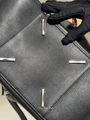Loewe Black Leather Small Hammock Bag