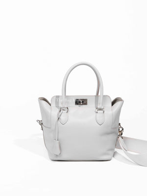 Hermes Gris Pearl Evercolor Toolbox 20 PHW