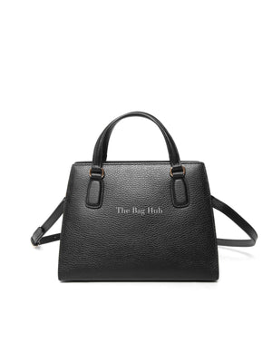 Gucci Black Leather Small Soho Top Handle Bag