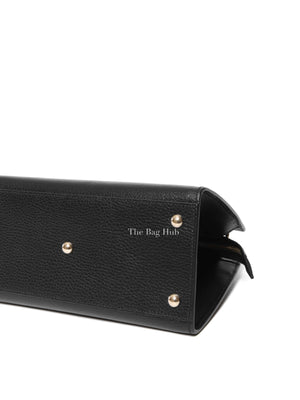 Gucci Black Leather Small Soho Top Handle Bag