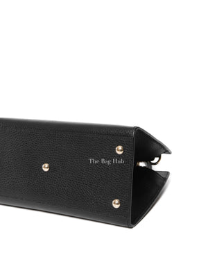 Gucci Black Leather Small Soho Top Handle Bag