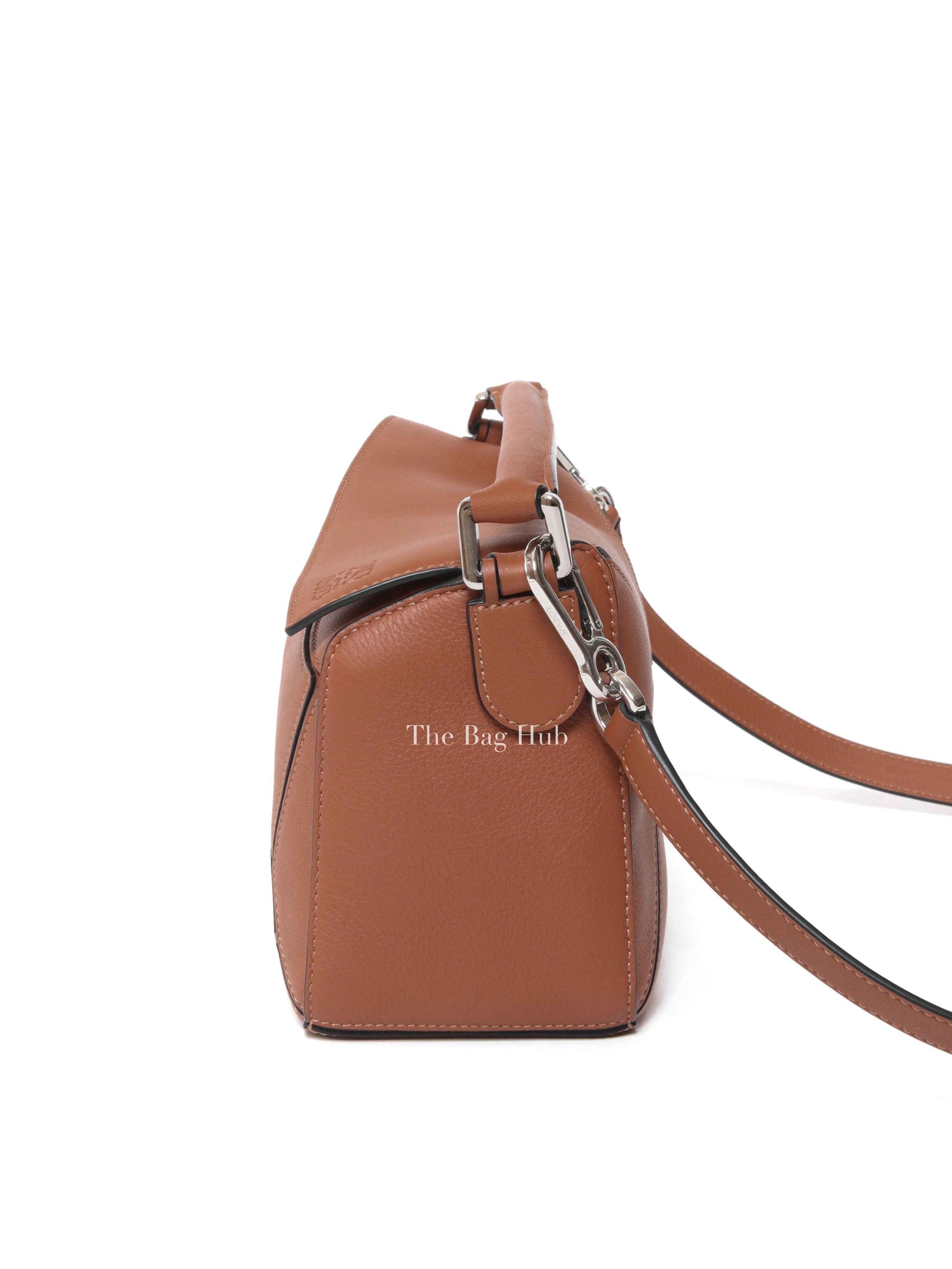 Loewe Tan Calfskin Small Puzzle Bag