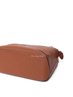 Loewe Tan Calfskin Small Puzzle Bag