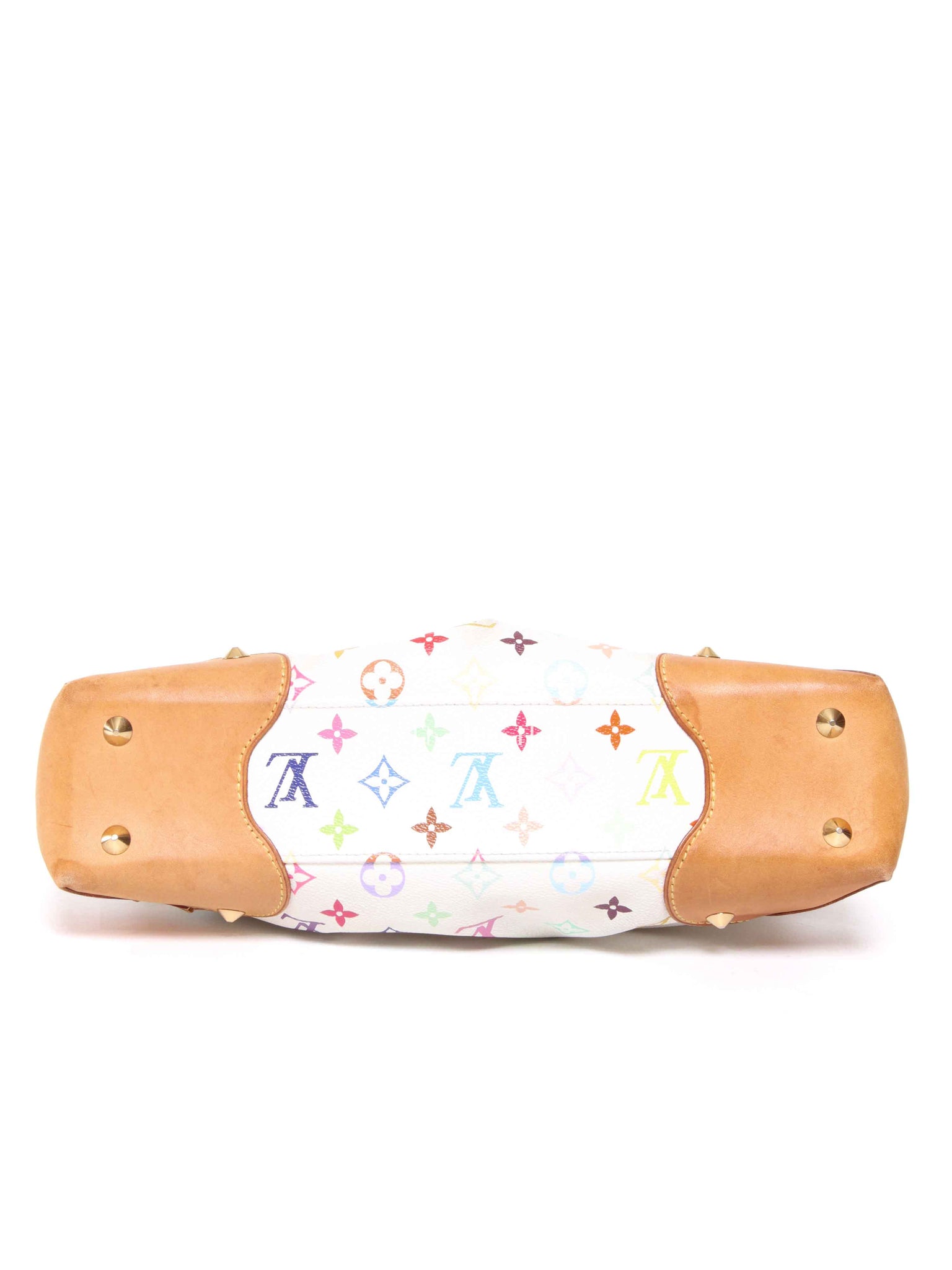 Louis Vuitton White Monogram Multicolor Judy MM Bag