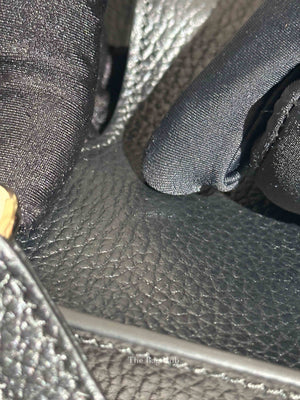 Gucci Black Leather Small Soho Top Handle Bag