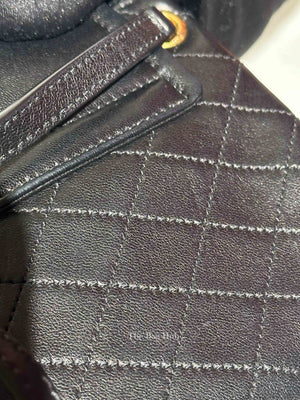 Saint Laurent Black Lambskin Mini Nolita Bag