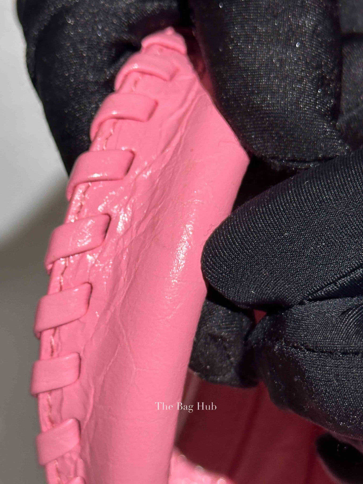 Balenciaga Pink Lambskin Neo Cagole XS City Bag SHW