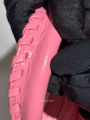 Balenciaga Pink Lambskin Neo Cagole XS City Bag SHW