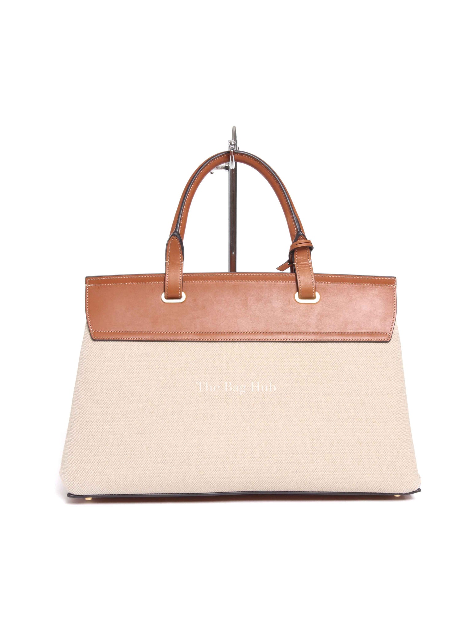 Celine Tan Canvas Aucourt 16 Medium Bag