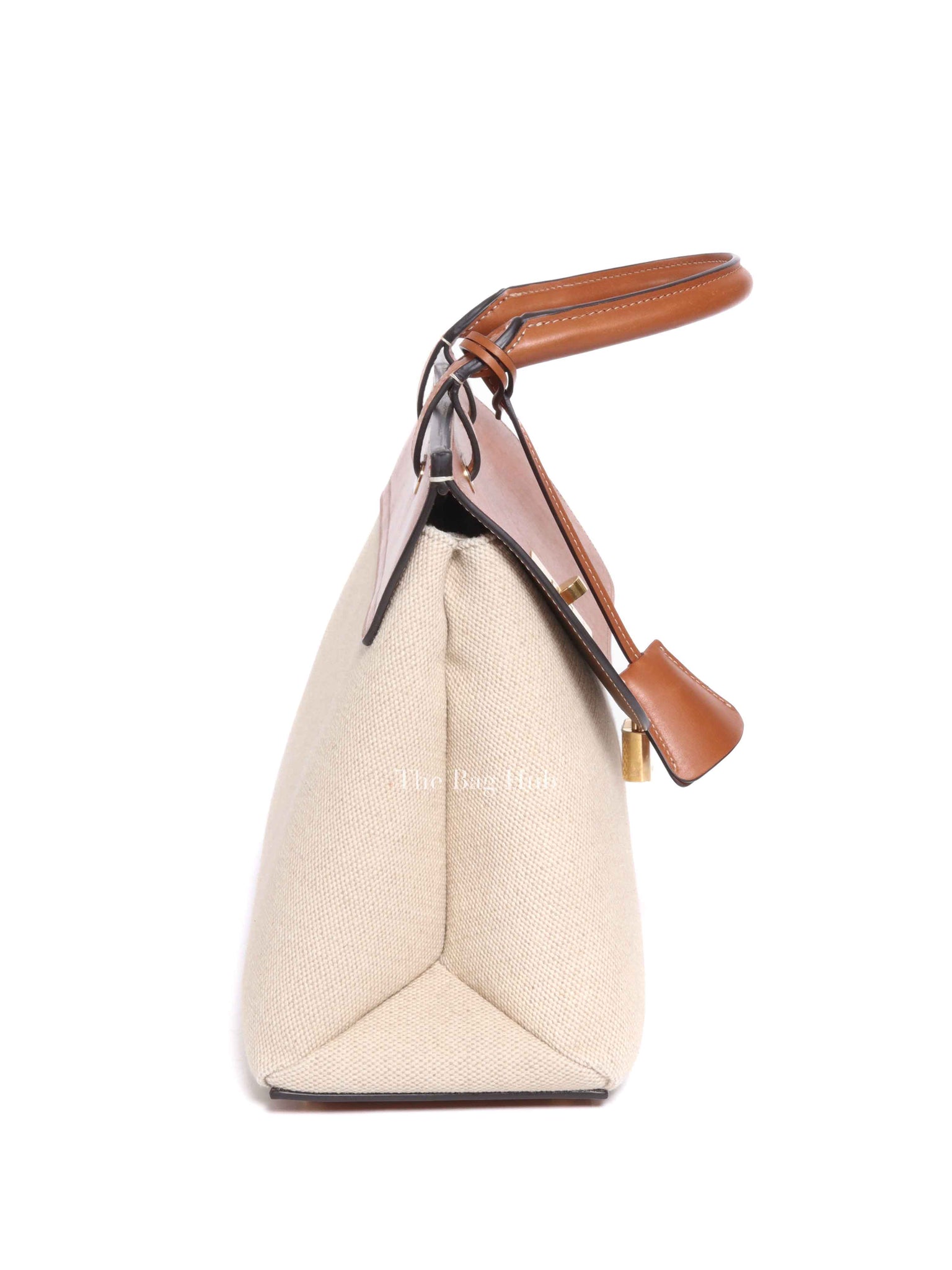 Celine Tan Canvas Aucourt 16 Medium Bag
