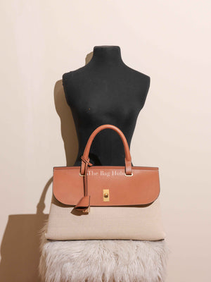 Celine Tan Canvas Aucourt 16 Medium Bag
