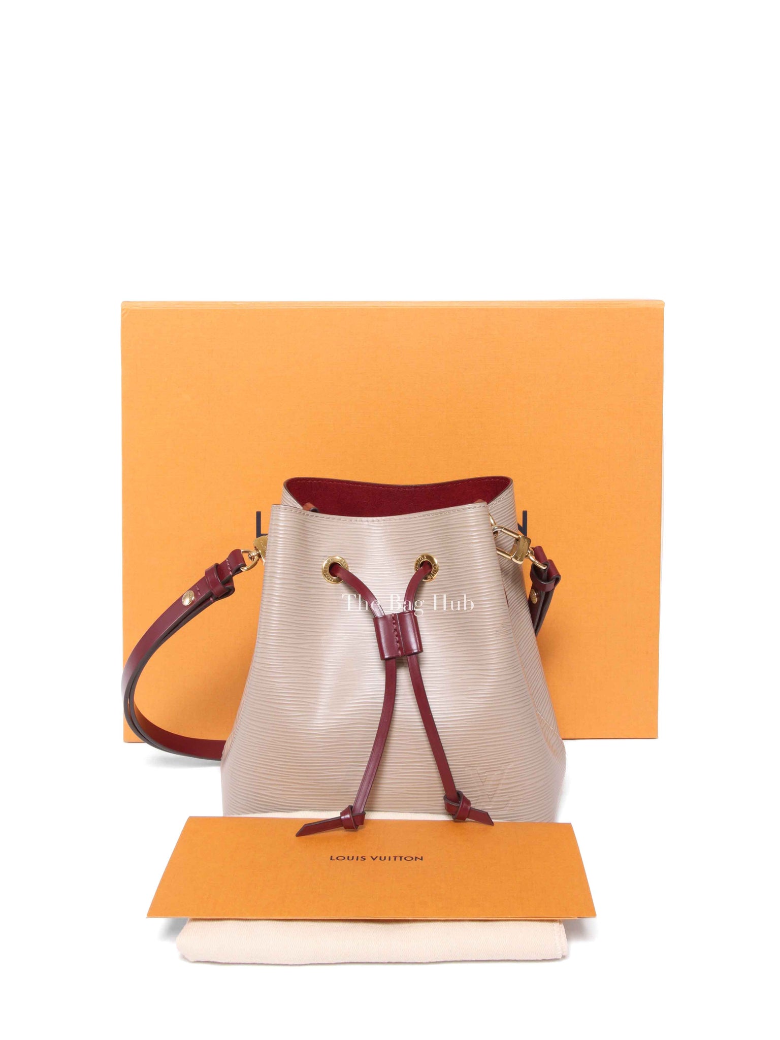 Louis Vuitton Galet/Grenat Epi NeoNoe BB