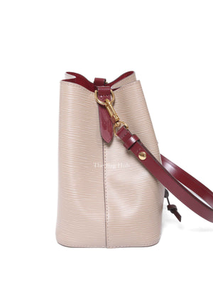 Louis Vuitton Galet/Grenat Epi NeoNoe BB