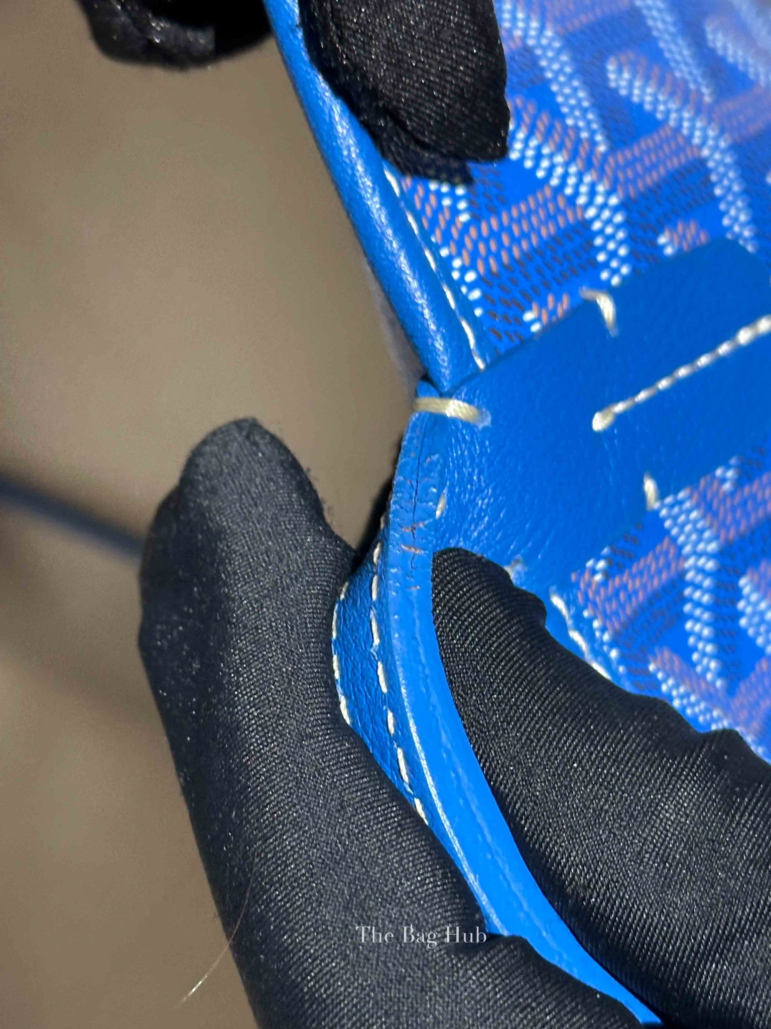 Goyard Blue Artois MM Tote Bag