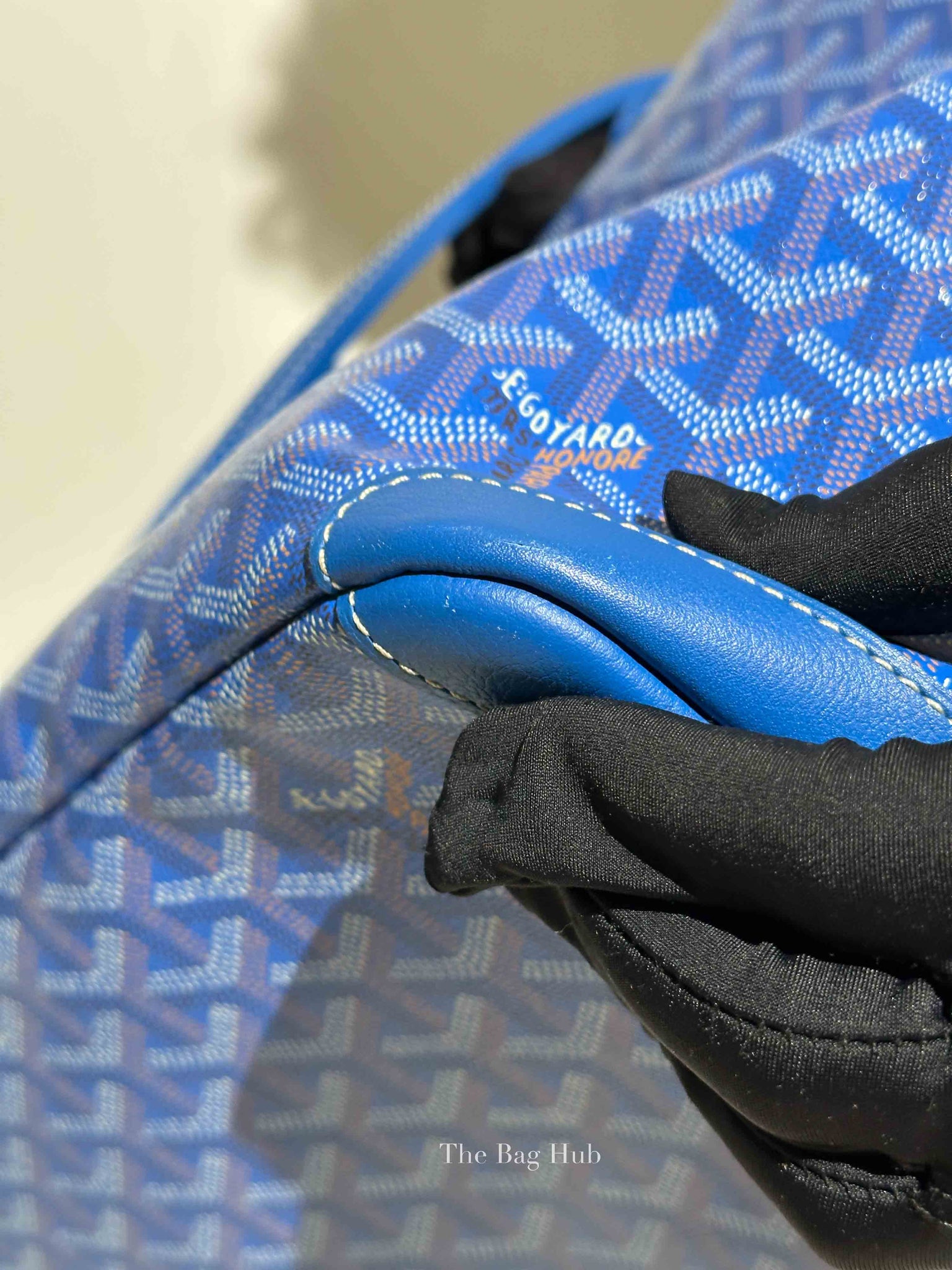 Goyard Blue Artois MM Tote Bag
