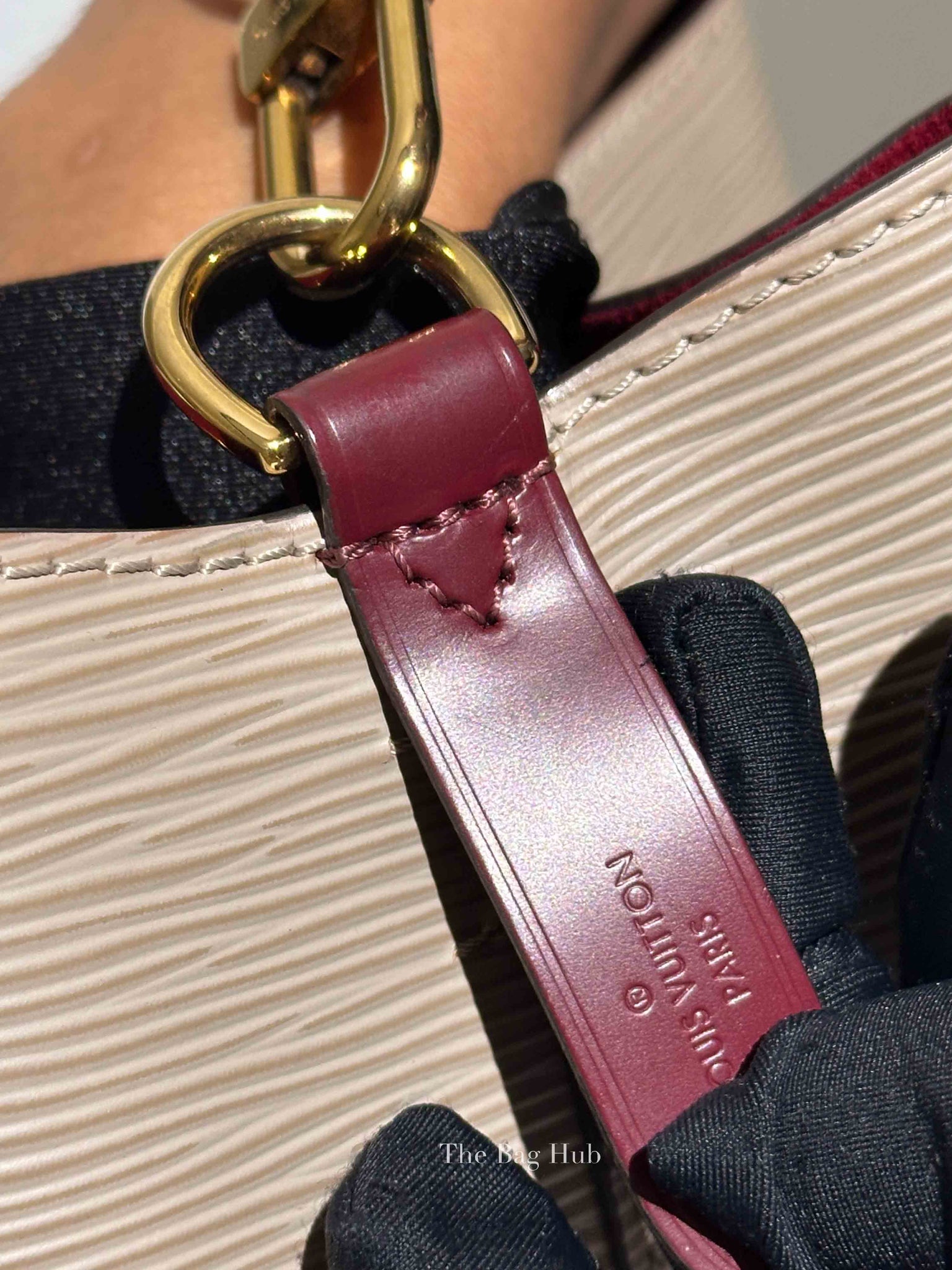 Louis Vuitton Galet/Grenat Epi NeoNoe BB