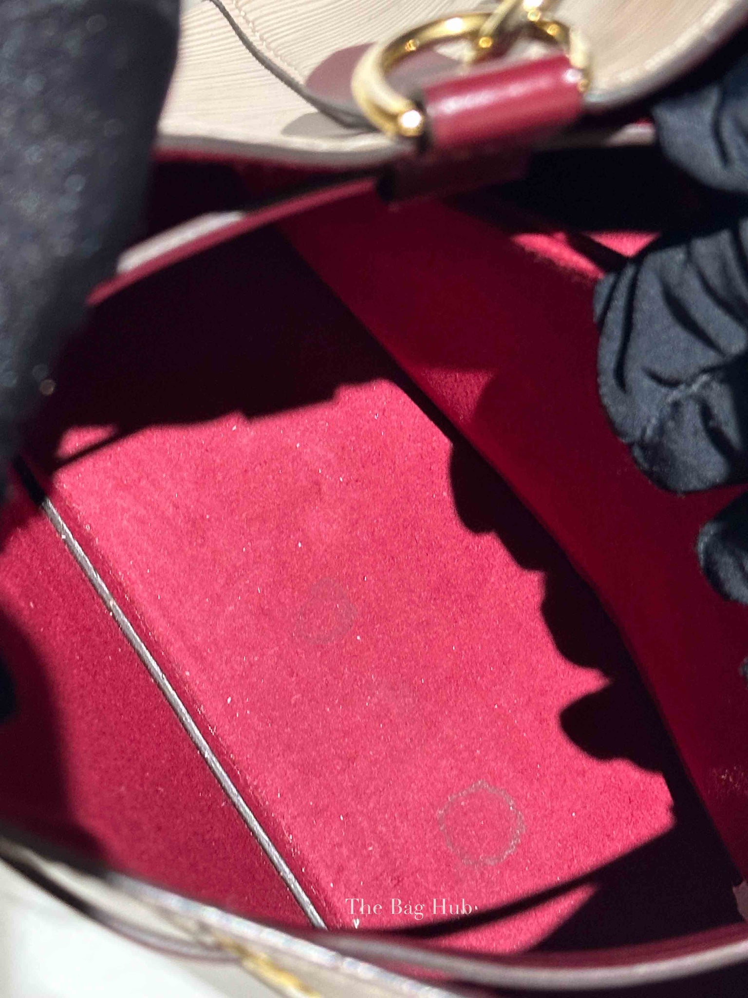 Louis Vuitton Galet/Grenat Epi NeoNoe BB