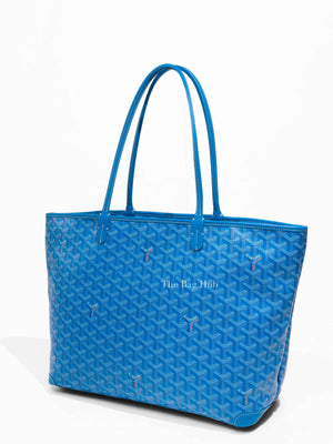 Goyard Blue Artois MM Tote Bag