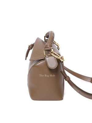 Loewe Almond Leather Puzzle Edge Small Bag