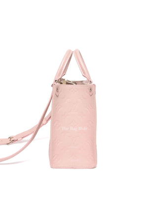 Louis Vuitton Pink Opale Monogram Empreinte Leather  OnTheGo PM Bag