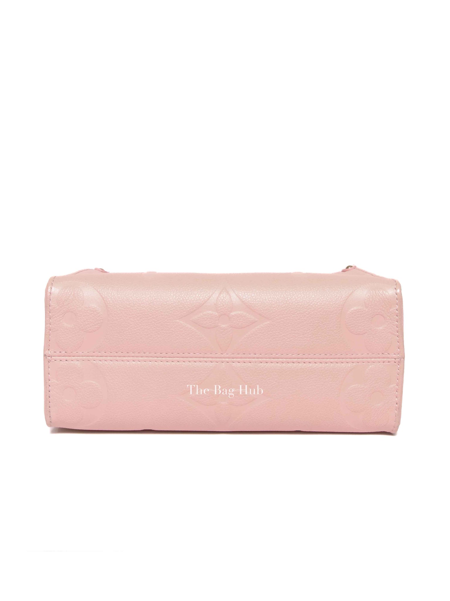 Louis Vuitton Pink Opale Monogram Empreinte Leather  OnTheGo PM Bag
