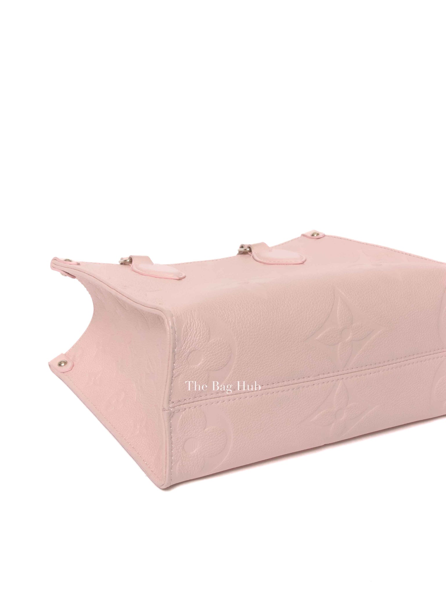 Louis Vuitton Pink Opale Monogram Empreinte Leather  OnTheGo PM Bag