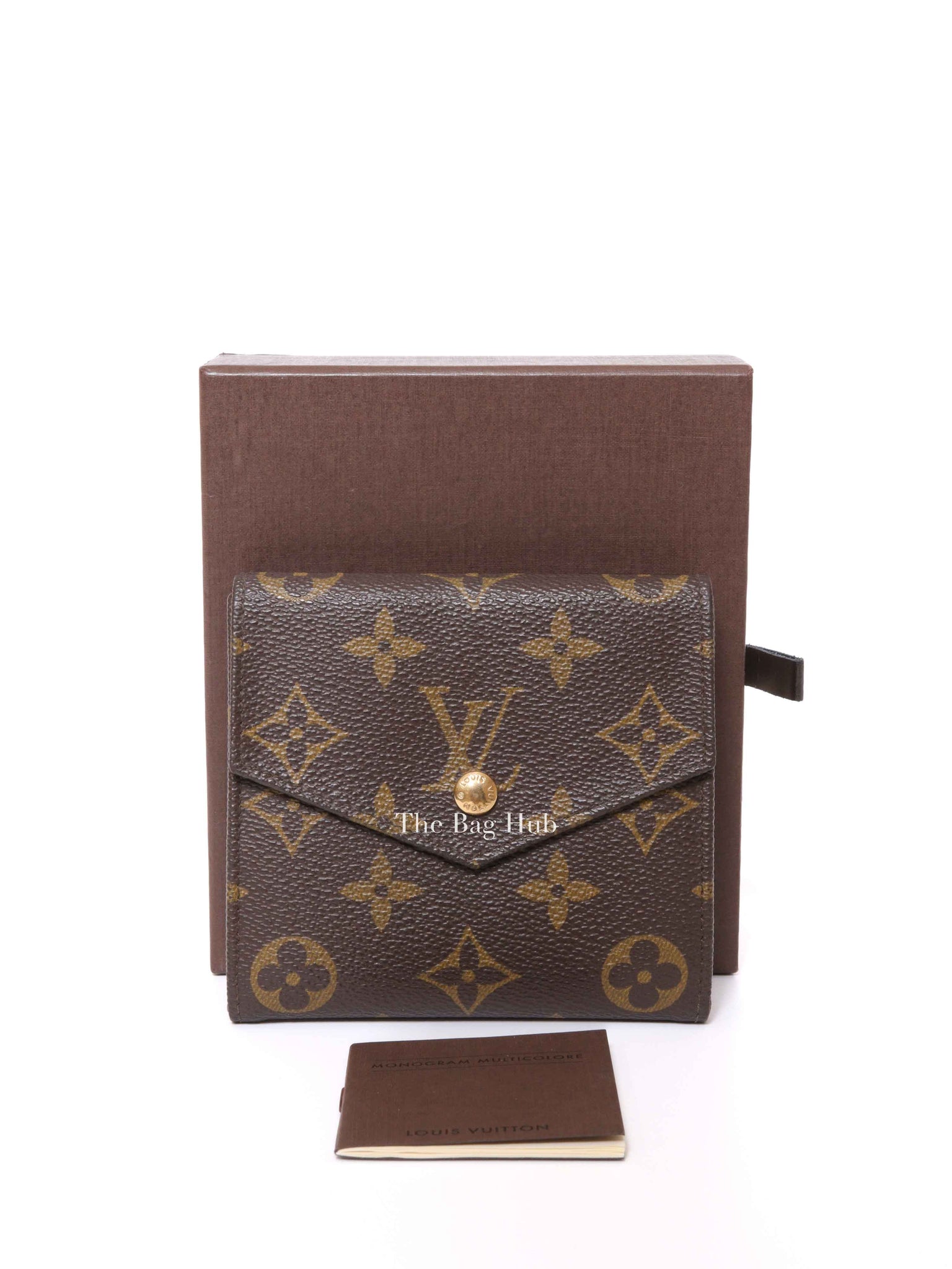 Louis Vuitton Monogram Vintage Compact Double Flap Wallet