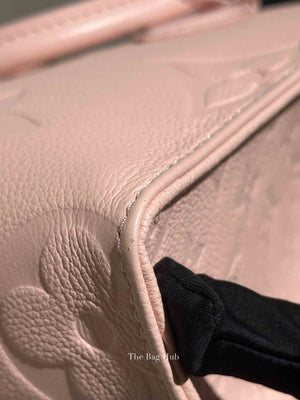 Louis Vuitton Pink Opale Monogram Empreinte Leather  OnTheGo PM Bag