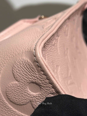 Louis Vuitton Pink Opale Monogram Empreinte Leather  OnTheGo PM Bag