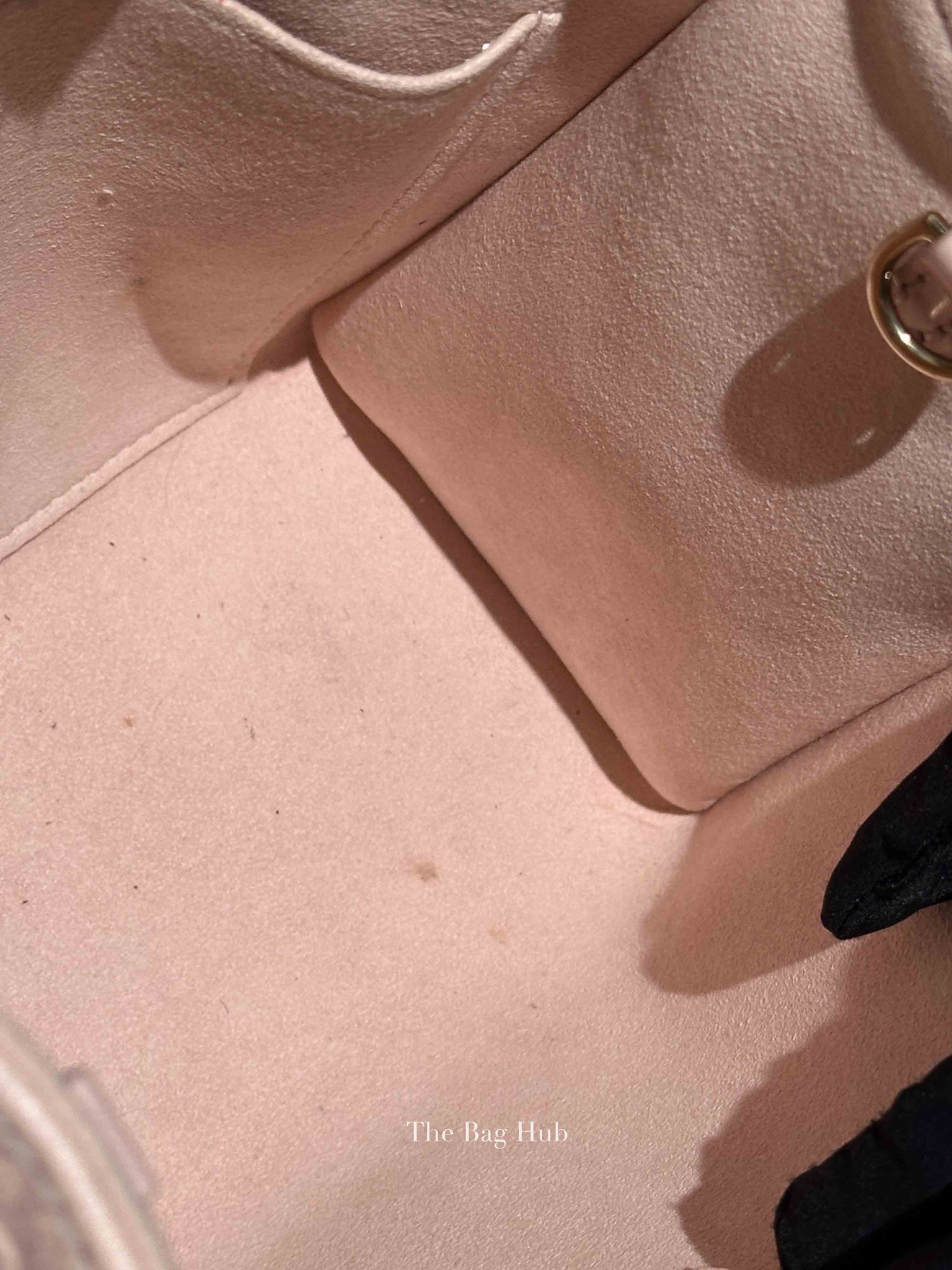 Louis Vuitton Pink Opale Monogram Empreinte Leather  OnTheGo PM Bag