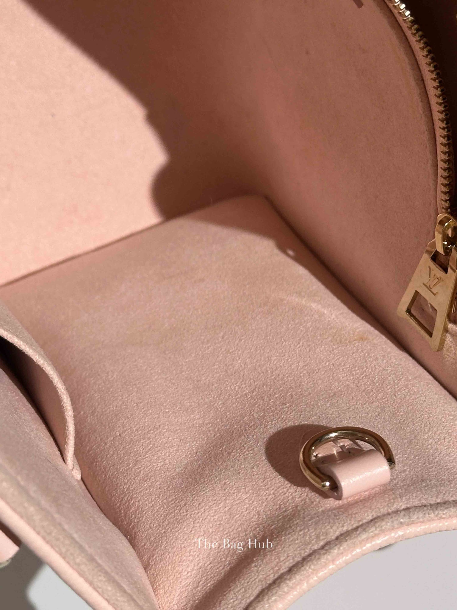 Louis Vuitton Pink Opale Monogram Empreinte Leather  OnTheGo PM Bag