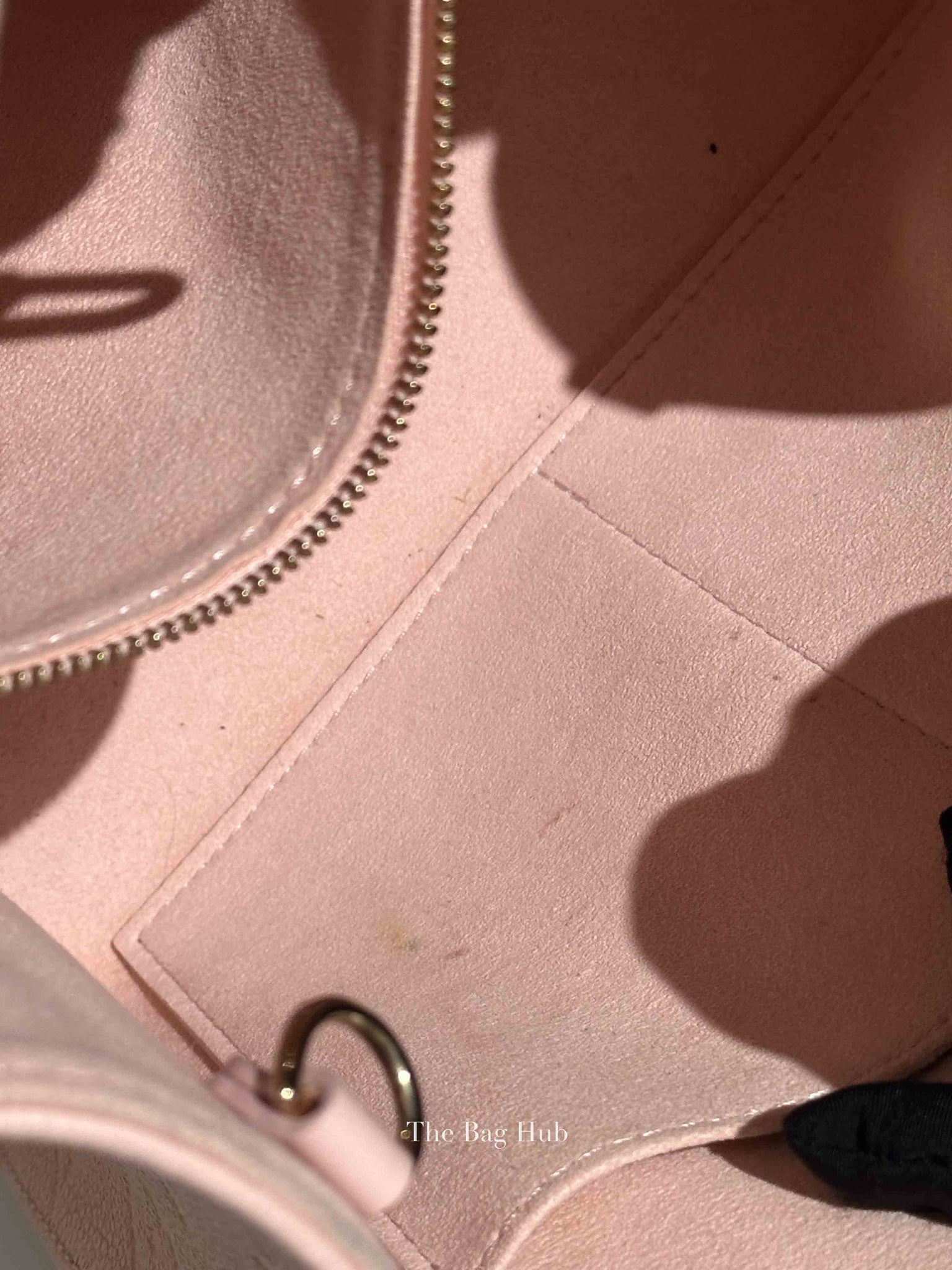 Louis Vuitton Pink Opale Monogram Empreinte Leather  OnTheGo PM Bag