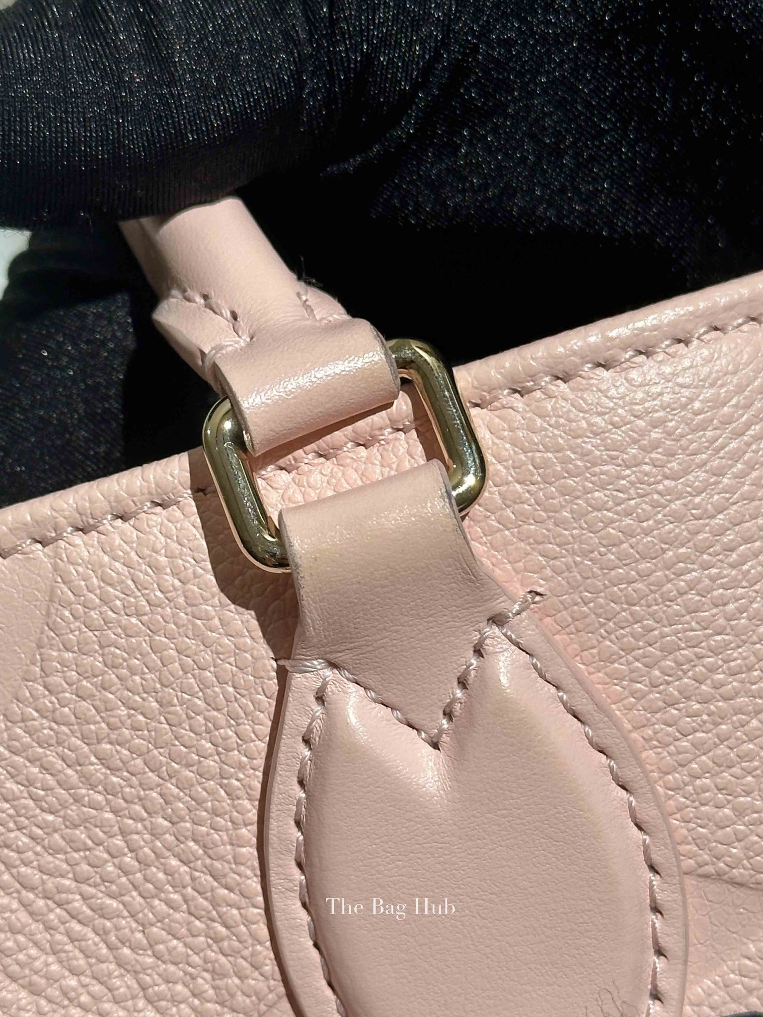 Louis Vuitton Pink Opale Monogram Empreinte Leather  OnTheGo PM Bag