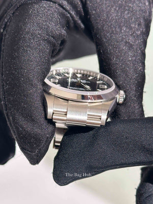 Rolex Black Dial Oystersteel Perpetual Explorer 36mm Self-Winding Watch