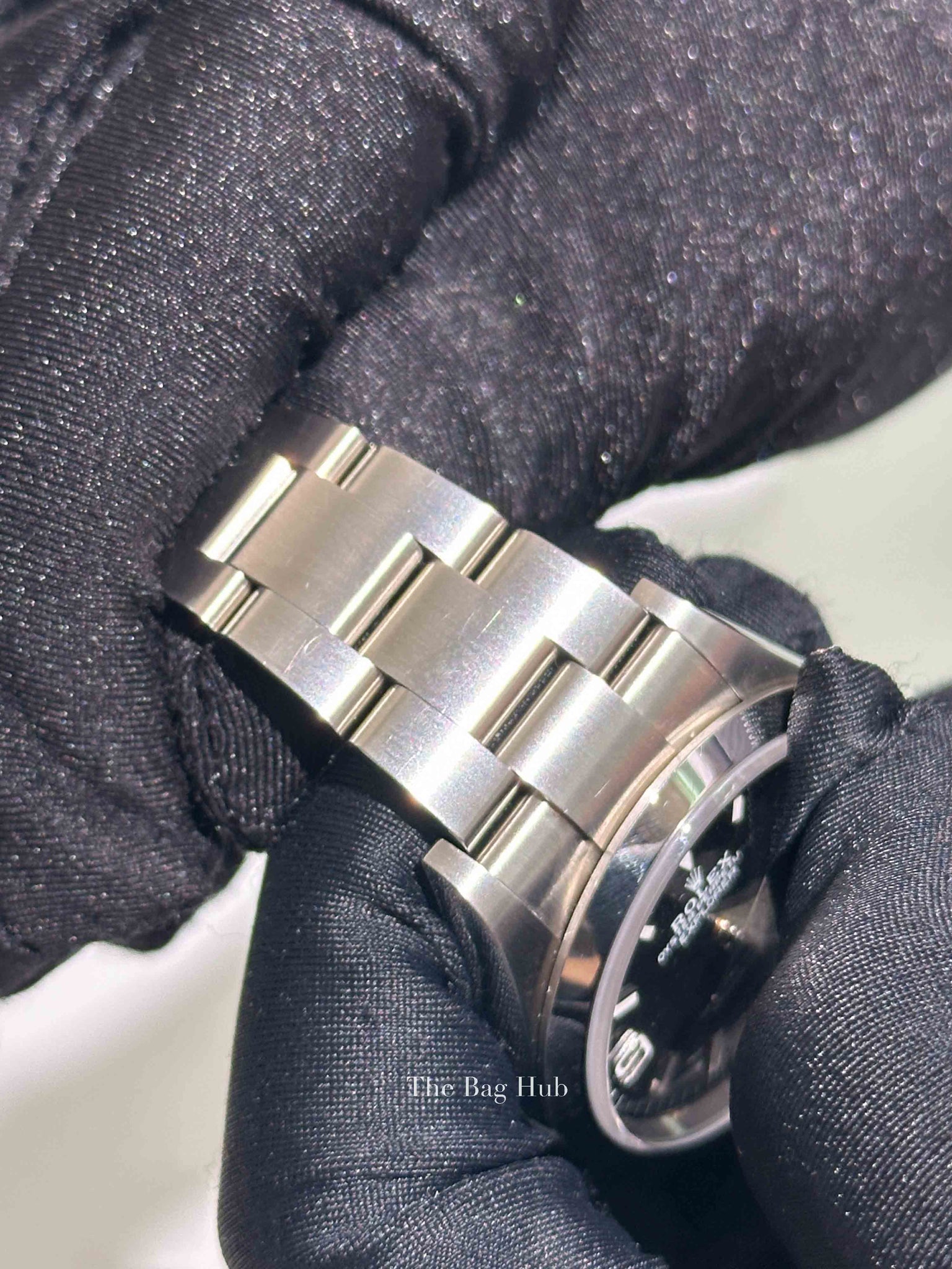 Rolex Black Dial Oystersteel Perpetual Explorer 36mm Self-Winding Watch