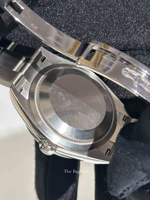 Rolex Black Dial Oystersteel Perpetual Explorer 36mm Self-Winding Watch