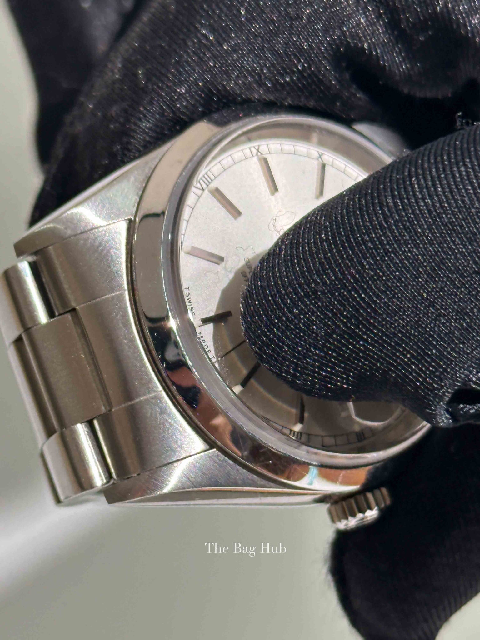 Rolex Stainless Steel White Dial Oyster Perpetual Datejust 36mm Watch
