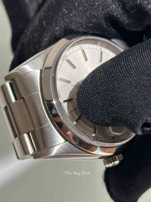 Rolex Stainless Steel White Dial Oyster Perpetual Datejust 36mm Watch