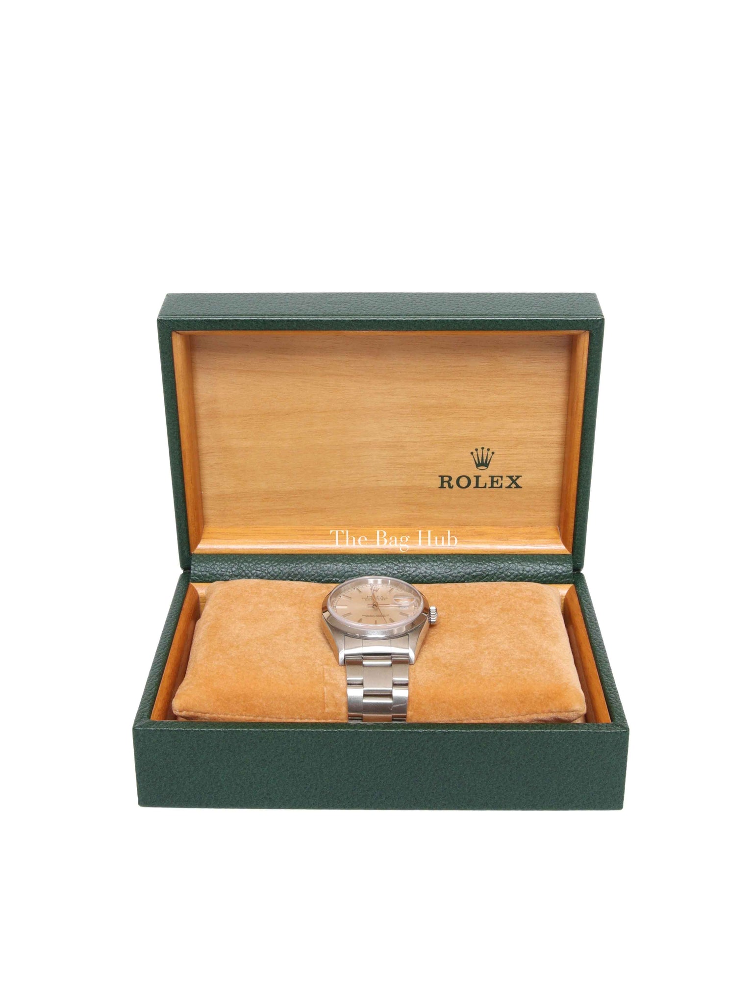 Rolex Stainless Steel White Dial Oyster Perpetual Datejust 36mm Watch