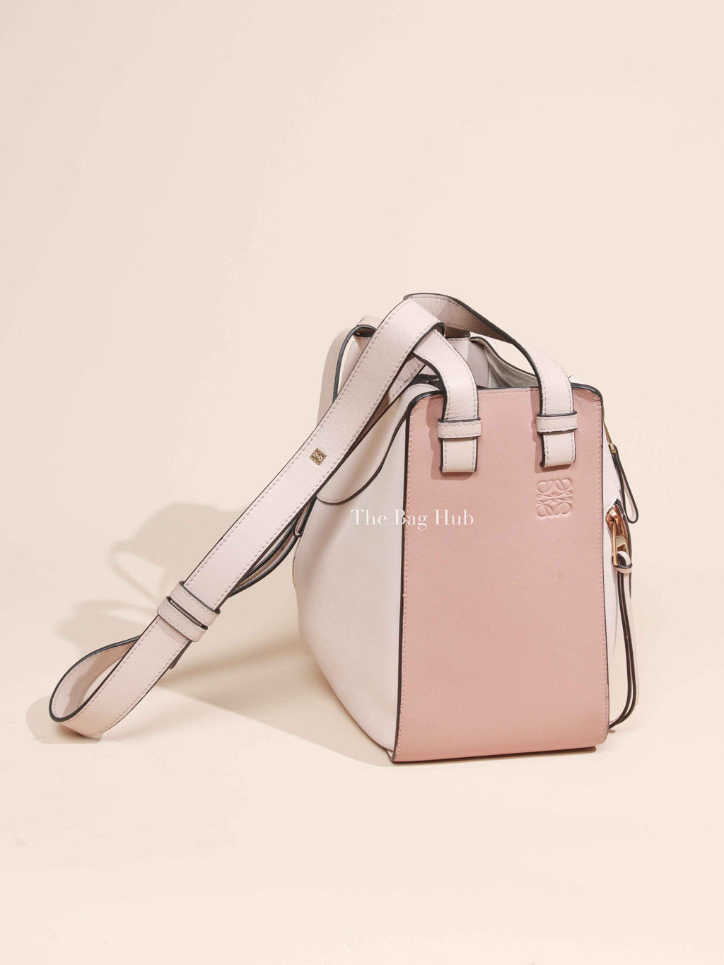 Loewe Blush Calfskin Small Hammock Shoulder Bag