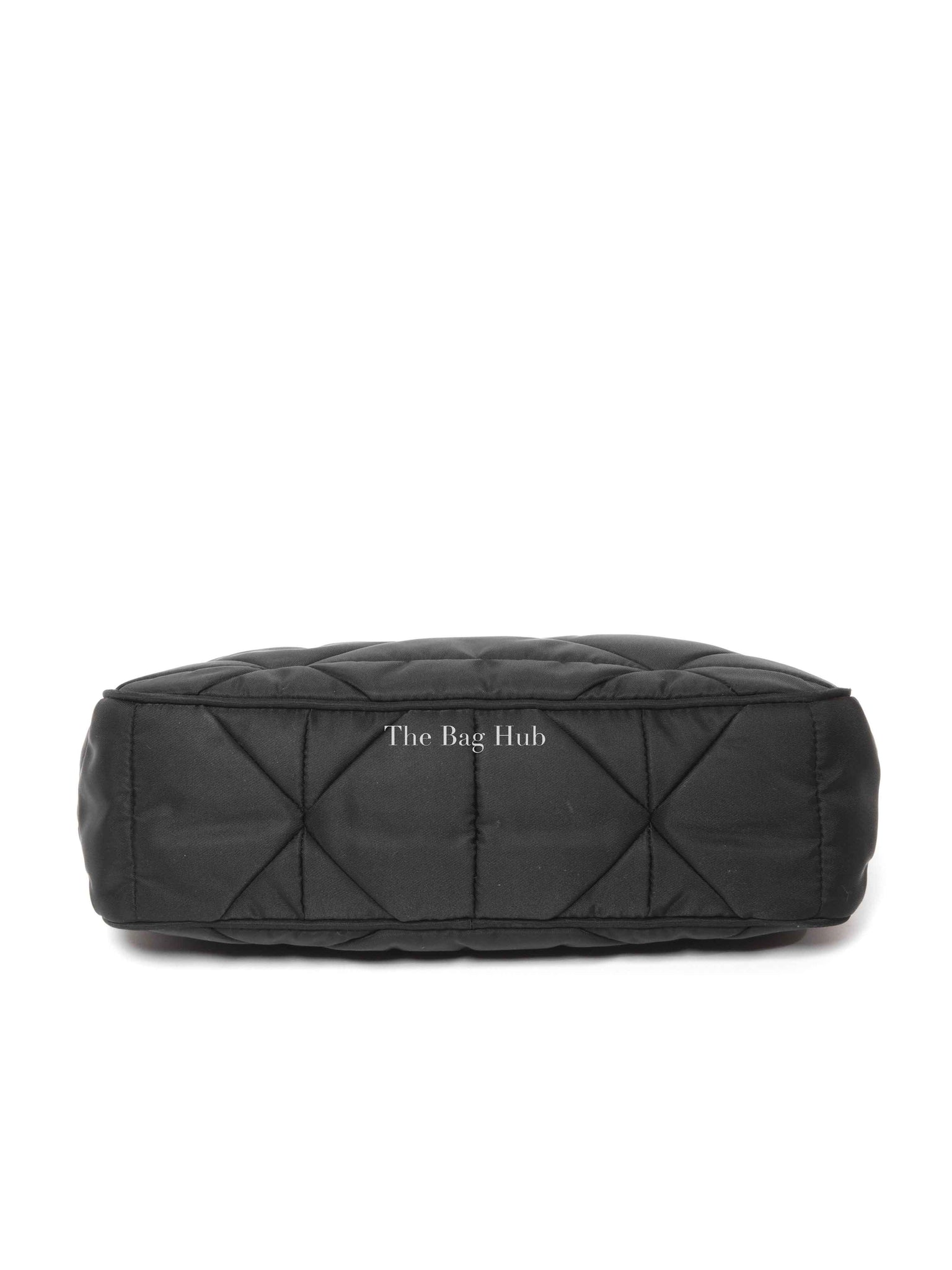 Prada Black Padded Re-Nylon Shoulder Bag