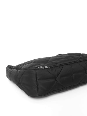 Prada Black Padded Re-Nylon Shoulder Bag